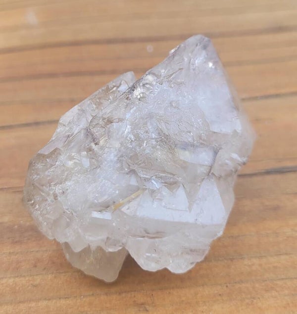 Elestiaalkwarts scepter 4 cm 44 gr. Elestialquarz, Elestial quartz scepter