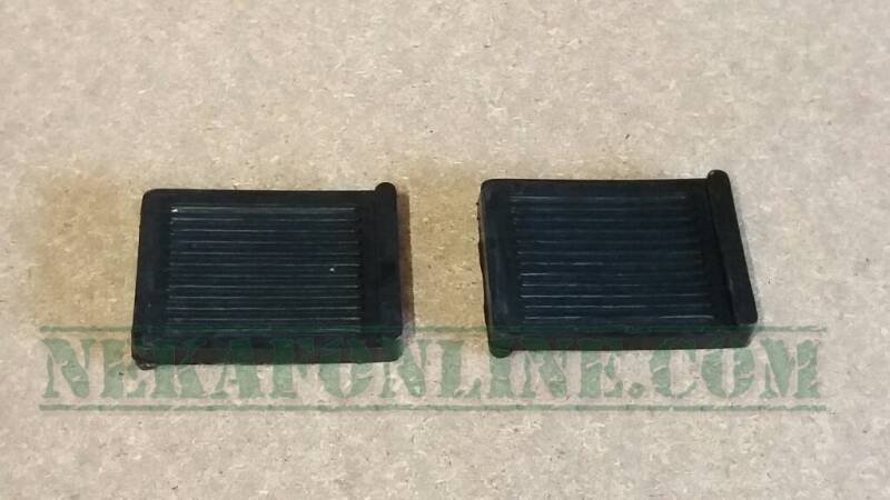 Pedaal rubbers