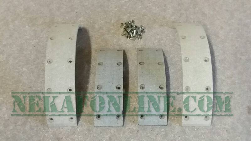 Remvoering incl klinknagels