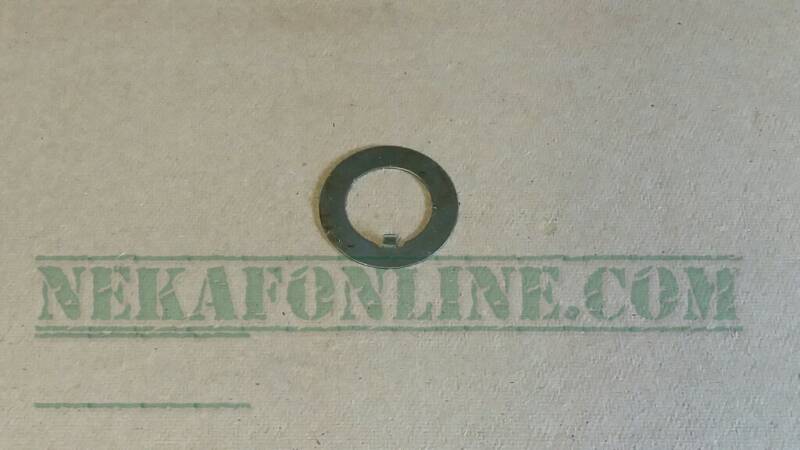 Borgplaat wiellagermoer