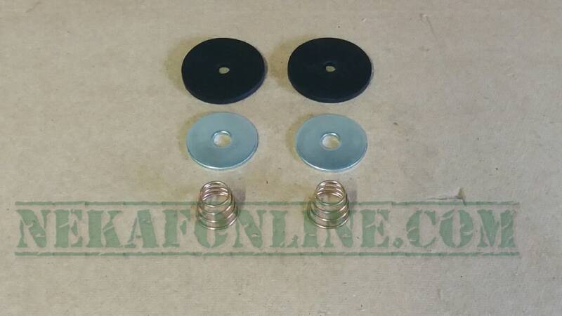 Aanslagset tbv rem / koppeling pedaal