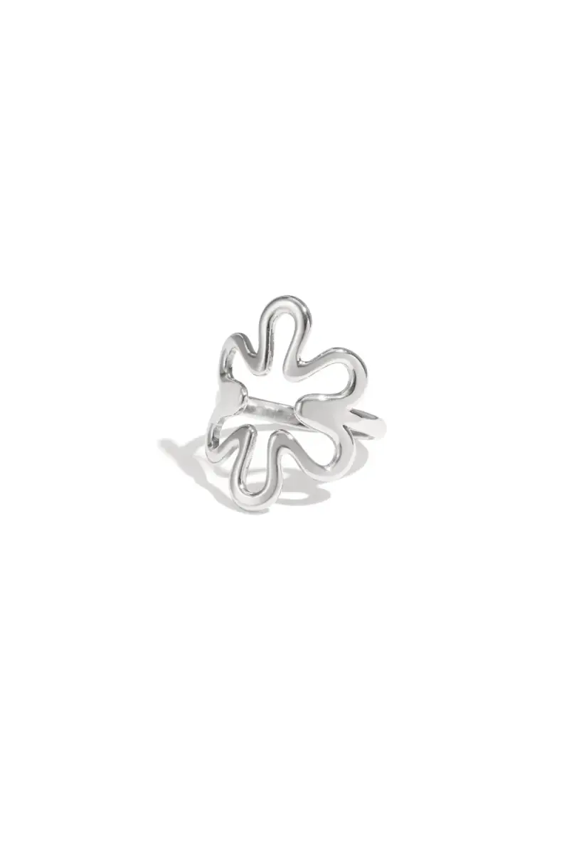 Blooming ring - Zilver