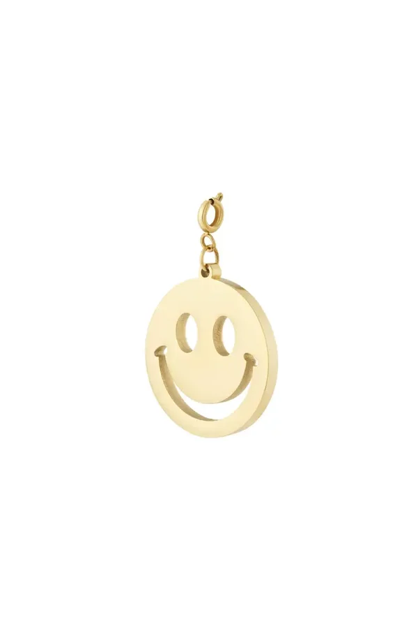 Bedel statement smiley - Goud