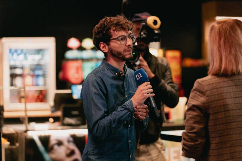 Internationale Hofer Filmtage 2023: BIS HIERHIN UND WIE WEITER? - Regie: FELIX MARIA BÜHLER. Foto: Melina Seitz