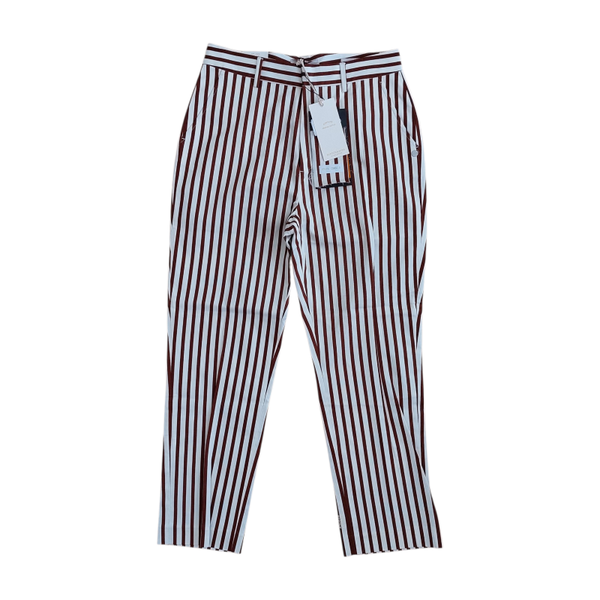 Chino dames met streepjes