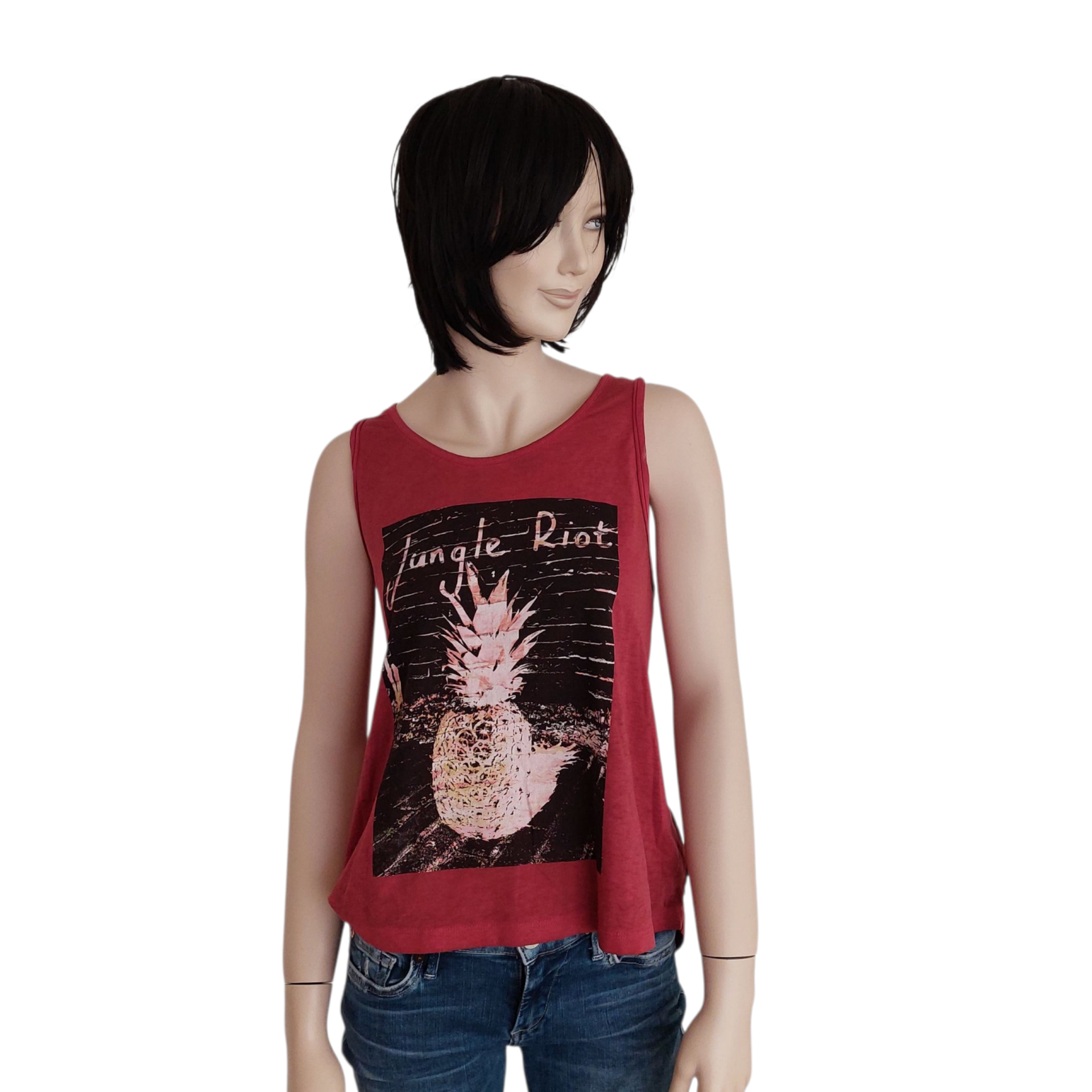 Shirt dames zonder mouwen