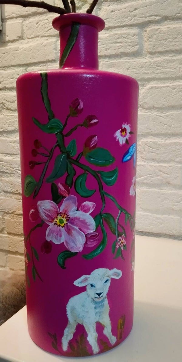 Voorjaar met lammetje