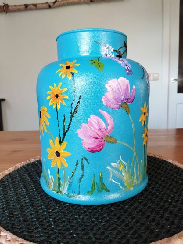 vaas 'voorjaarsbloemen'