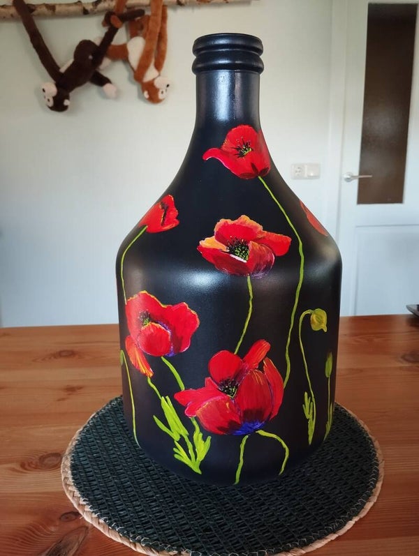 Rode klaprozen -groot