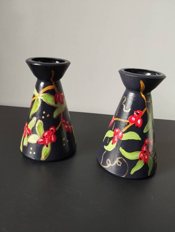 Klein vaasje 'rozebotteltakjes'