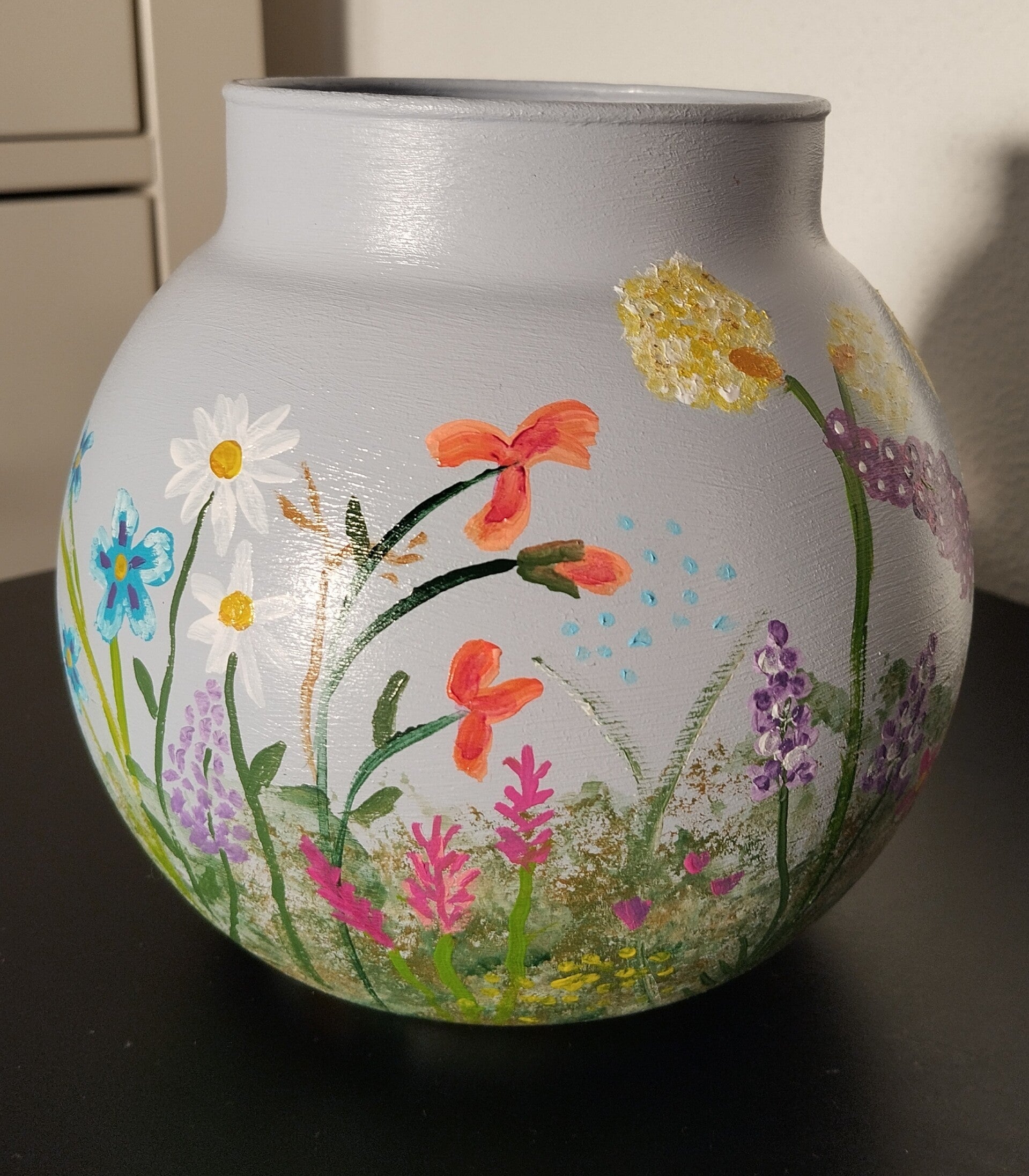 Vaas 'veldbloemen 4'