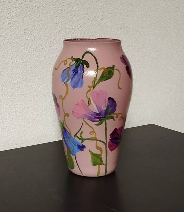 Poederroze met lathyrus