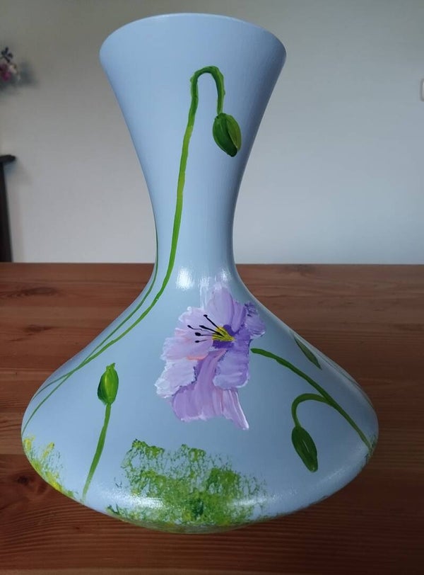 Vaas 'lila klaprozen'