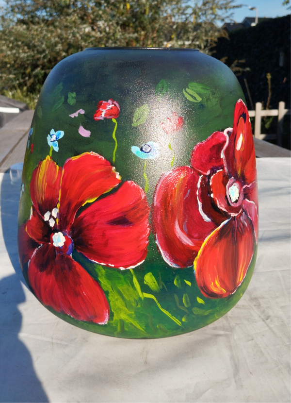 Vaas 'buurvrouws veldbloemenhoekje'