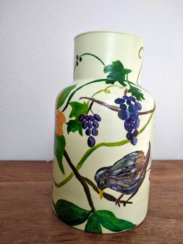 vaas 'Fantasie met merel L'