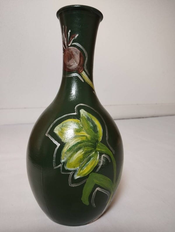 Vaas 'tulpen met randje'