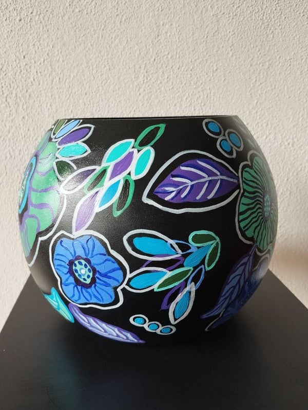 Vaas 'vintage bloemen'