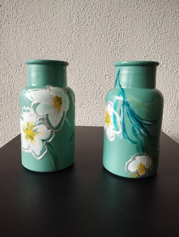 Groen vaasje 'Anemoon'