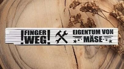 Doppelmeter Finger weg