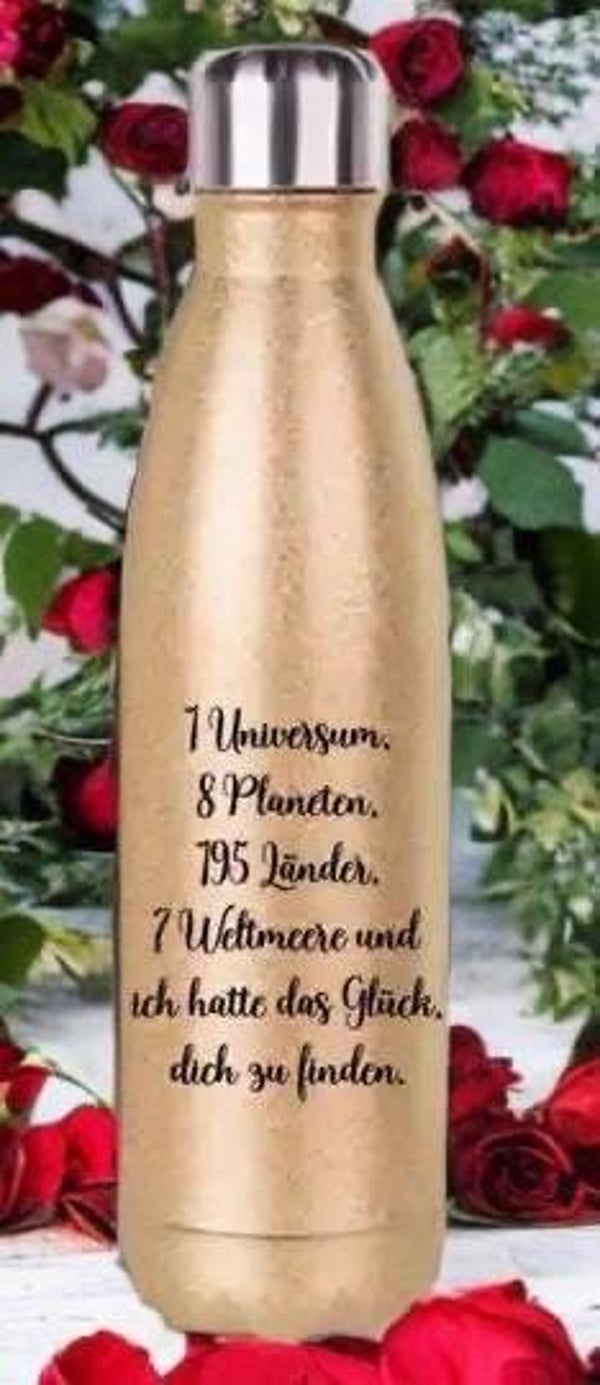 Trinkflasche Universum