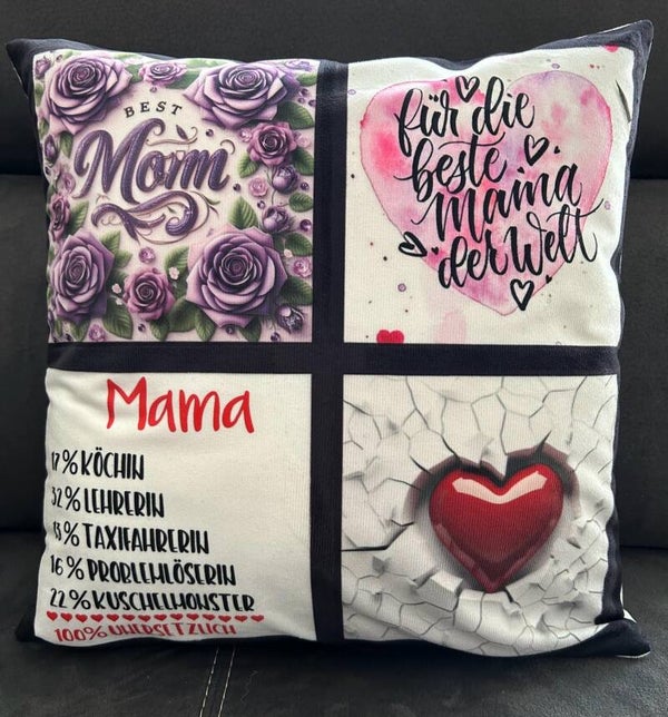 Fotokissen 40x40cm Mama