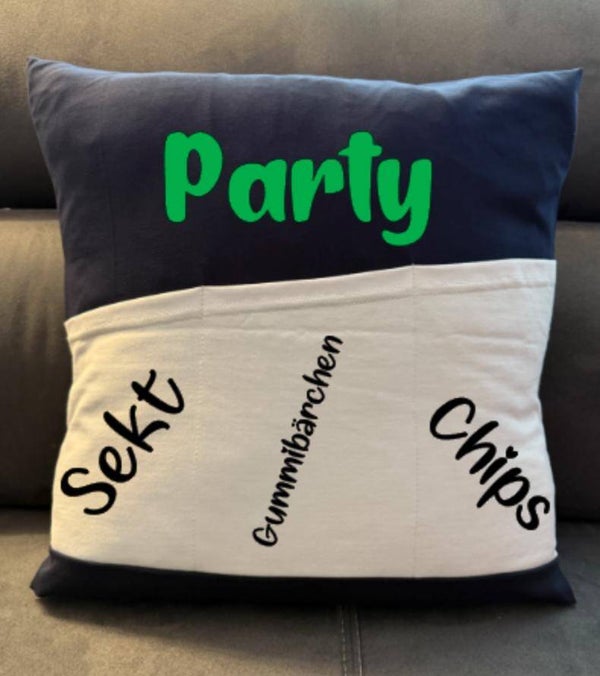 Snackkissen 40x40cm Party