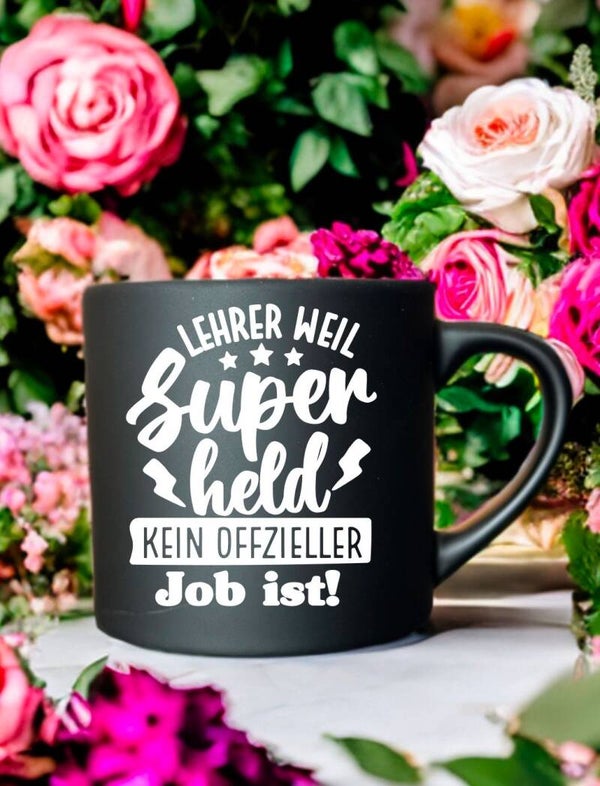 Tasse gelasert Superheld