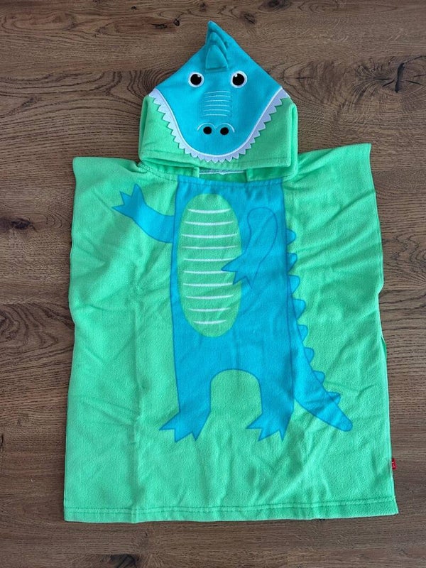 Badeponcho Krokodil