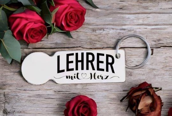Wagenlöser Lehrer mit Herz