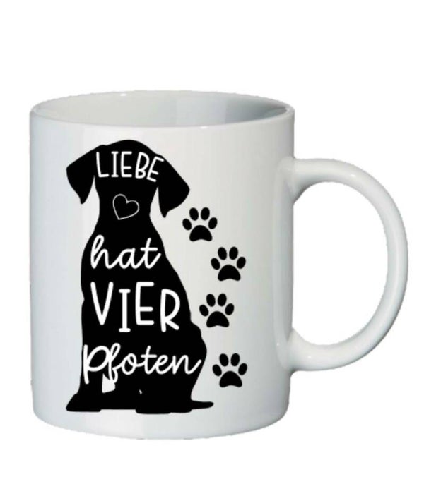 Tasse Vier Pfoten