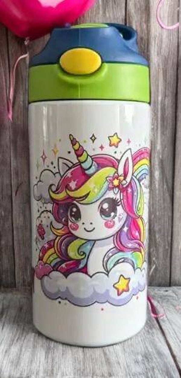 Kinder Trinkflasche Einhorn 2