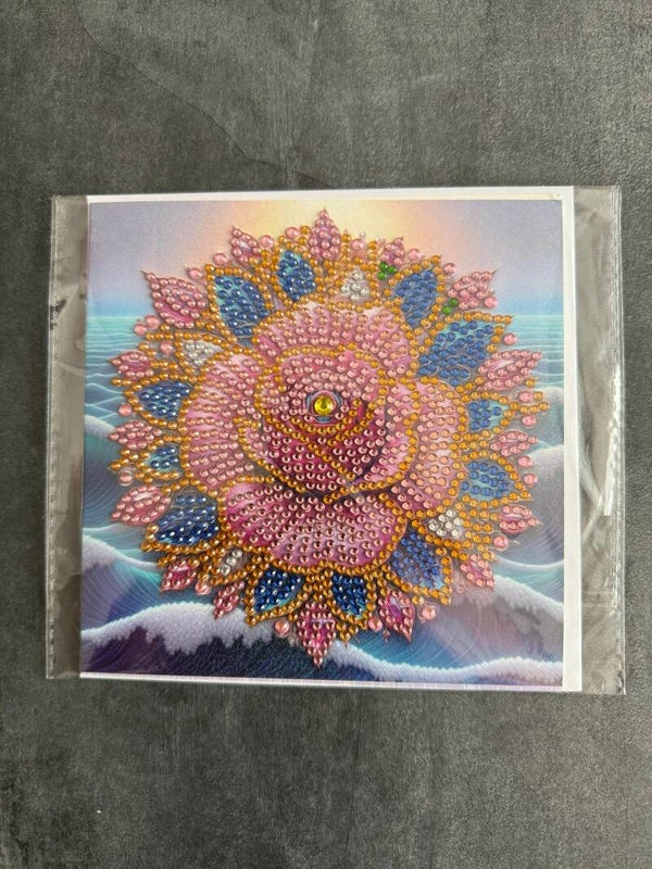 Karte Blume 9