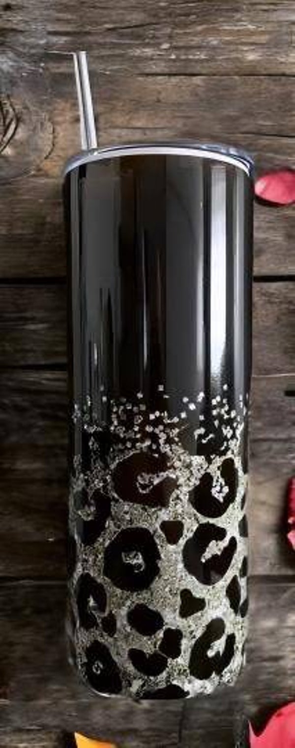 Trinkflasche Leopard