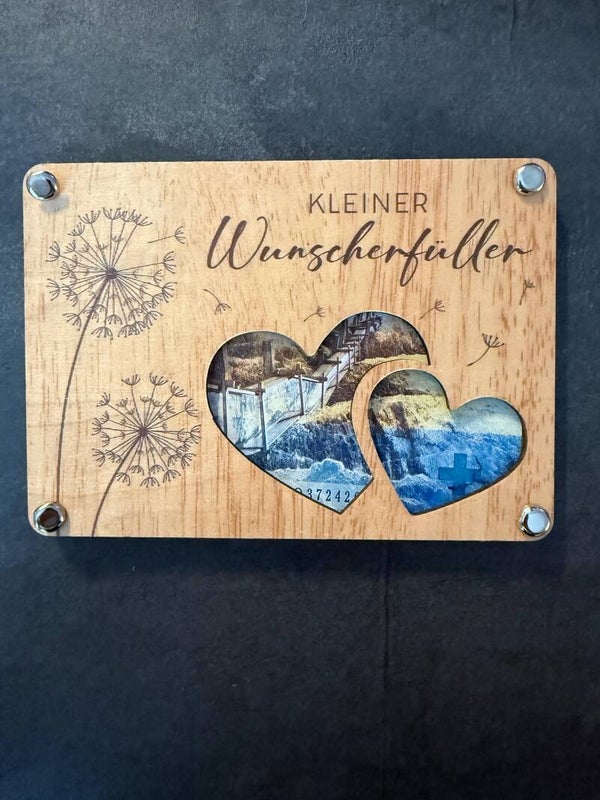 Geldgeschenk Wunscherfüller Herz