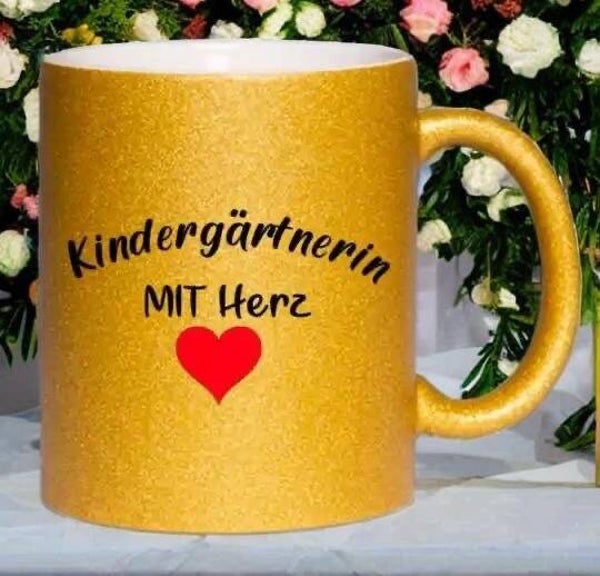 Tasse Kindergarten-lehrerin mit Herz