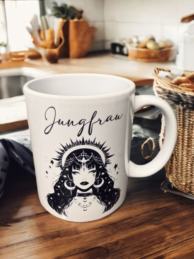 Tasse Jungfrau
