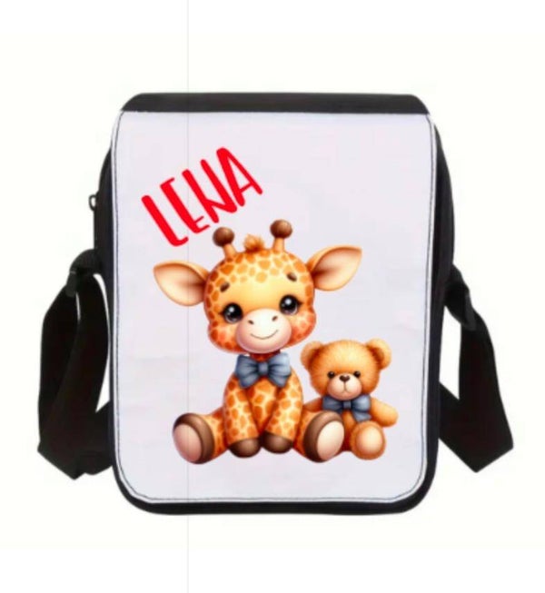 Kindergartentasche Giraffe und Bär