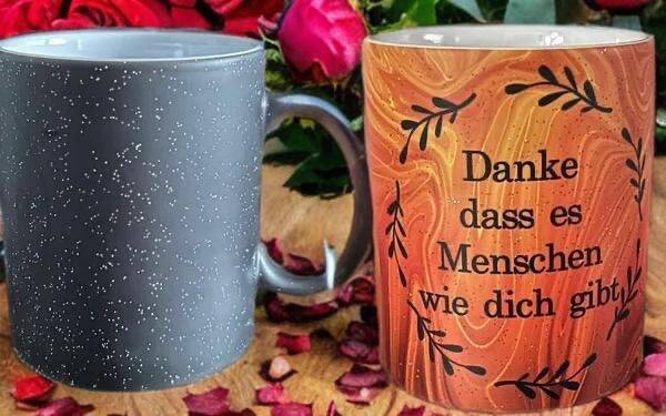 Magic Tasse Danke