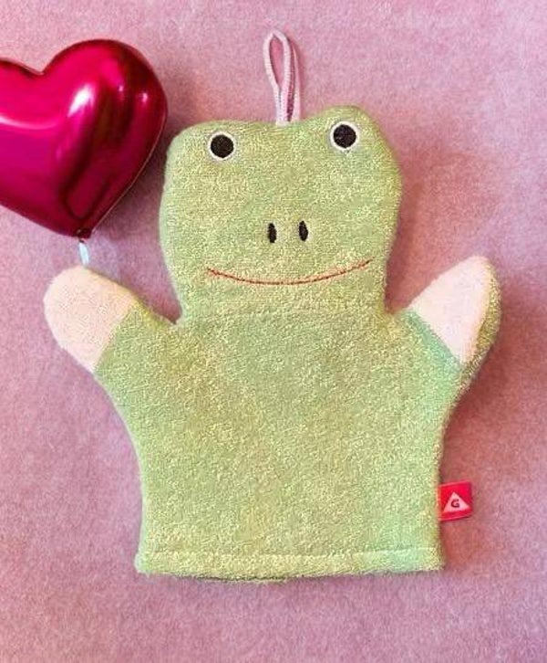 Bade-Handschuh Frosch