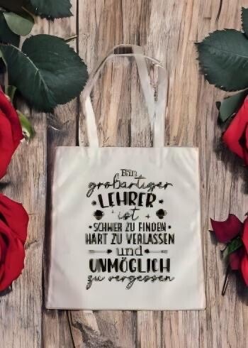Faltbare Einkaufstasche Grossartiger Lehrer
