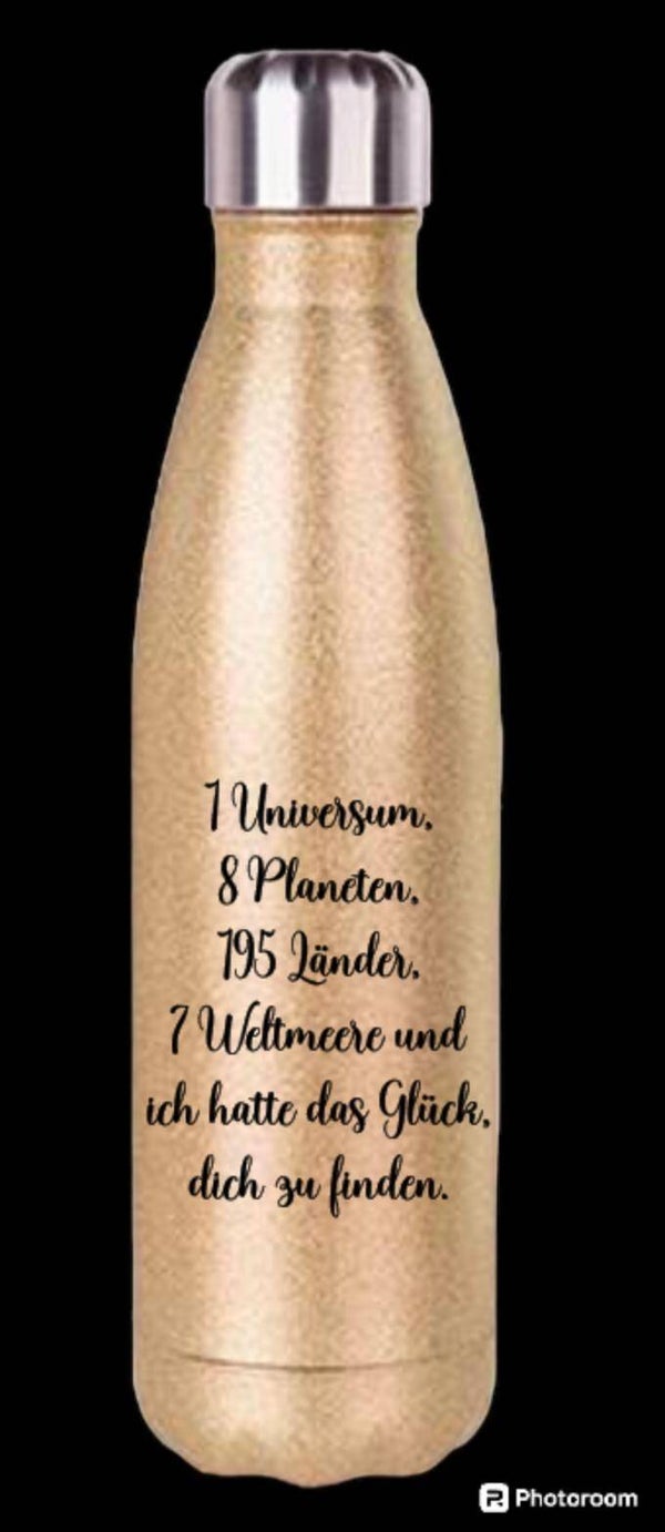 Trinkflasche Universum