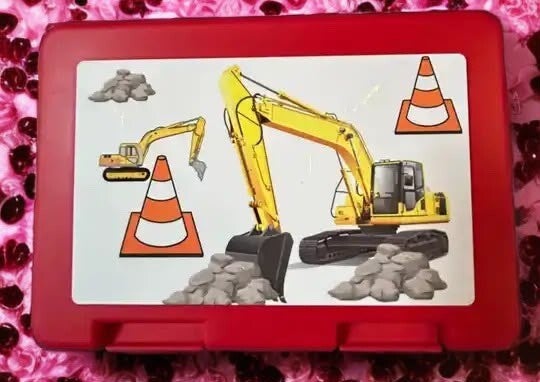 Kinder Znünibox Bagger
