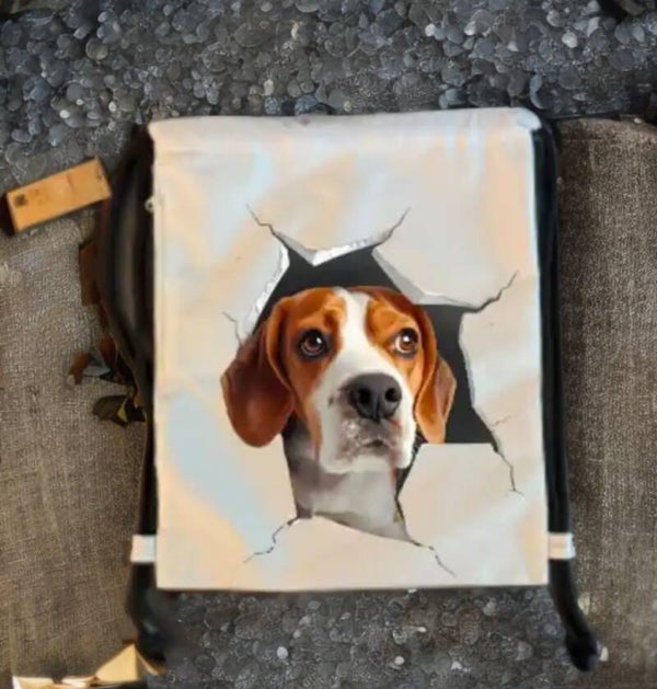 Turnbeutel Hund 1