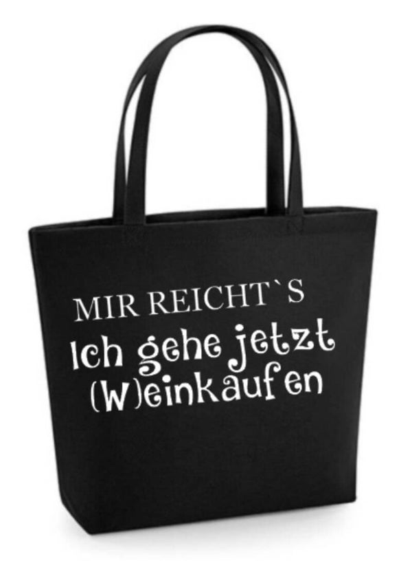 Filztasche (W)einkaufen