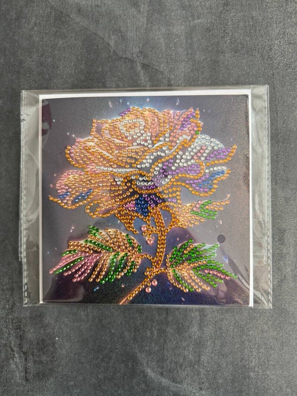 Karte Blume 10