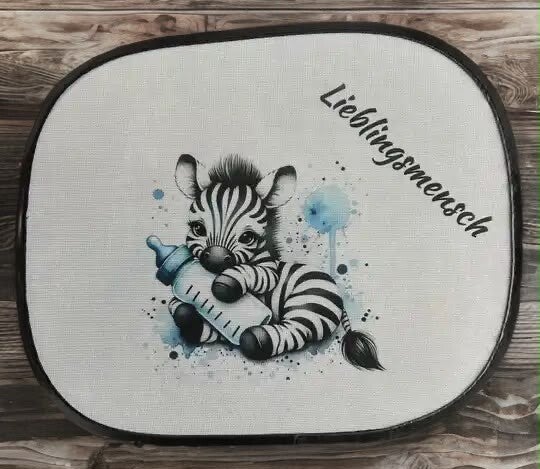 Autosonnenschutz Zebra