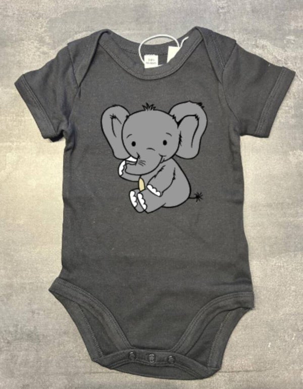 Baby Body Elefant Kurzarm