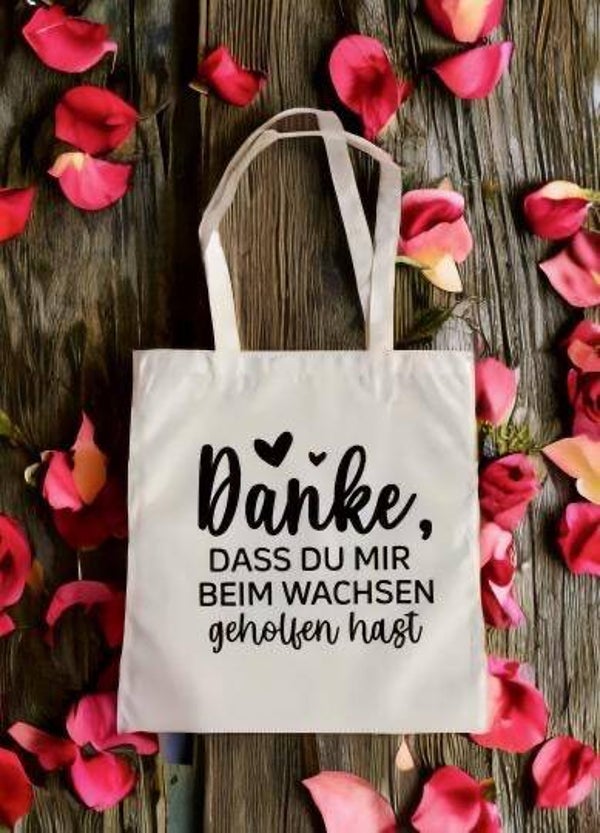 Faltbare Einkaufstasche Danke