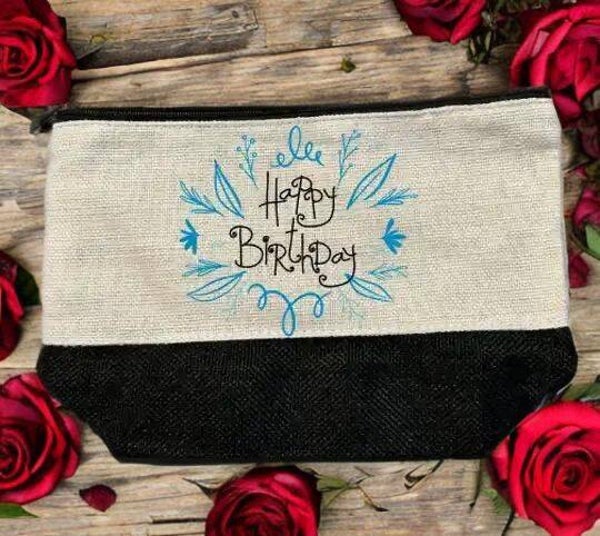 Kosmetiktasche Happy Birthday