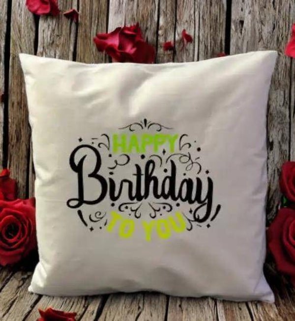 Fotokissen Happy Birthday 40x40cm